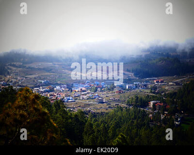 Espagne iles canaries Ténérife cloud Vilaflor Banque D'Images