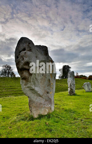 Monument d'Avebury Wiltshire, UK Banque D'Images