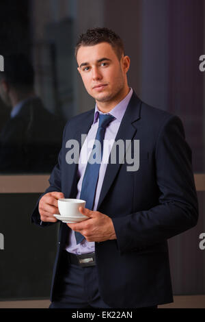 Beau mec Banque D'Images