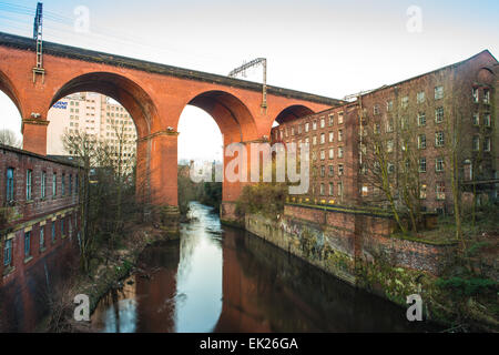 Viaduc, Stockport Stockport Banque D'Images