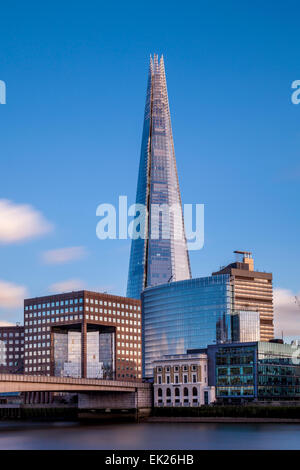 Le Shard London Bridge et quart, Londres, Angleterre Banque D'Images