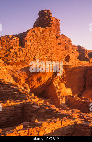 Wupatki ruines, indiens Anasazi, Wupatki National Monument, Arizona Banque D'Images