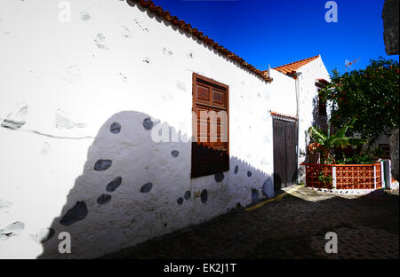 Agulo village l'île de La Gomera Canaries Espagne Banque D'Images