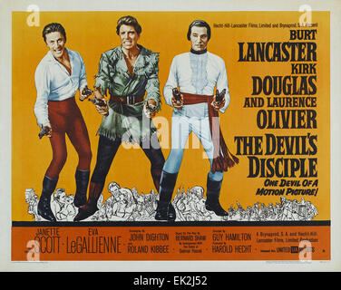 Le Disciple du diable - Film Poster Banque D'Images