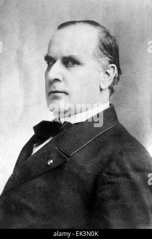 William McKinley, 25e président des États-Unis (1897-1901), Portrait circa 1880 Banque D'Images