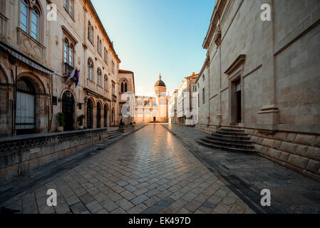 Vieille ville de Dubrovnik Banque D'Images