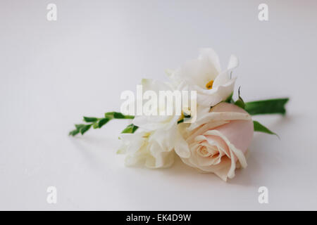 La boutonnière de roses Banque D'Images