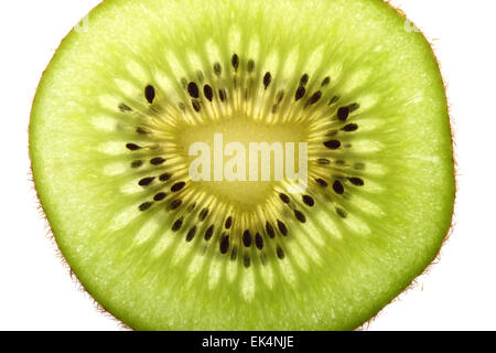 Le kiwi, Actinidia deliciosa Banque D'Images