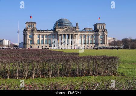 Reichstag Berlin 01 Banque D'Images