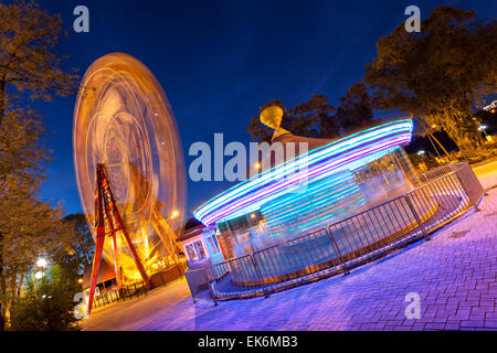 Parc de loisirs à Donetsk. L'Ukraine Banque D'Images