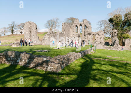 Visite des Familles" abbaye, Downpatrick (Irlande du Nord) Banque D'Images