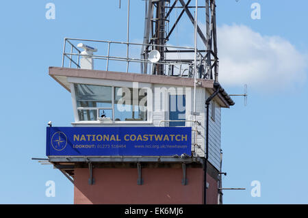 Coastwatch National lookout gare à Newhaven East Sussex England Royaume-Uni UK Banque D'Images