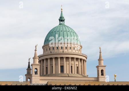 St Nicholas Church, Potsdam, Allemagne. Banque D'Images