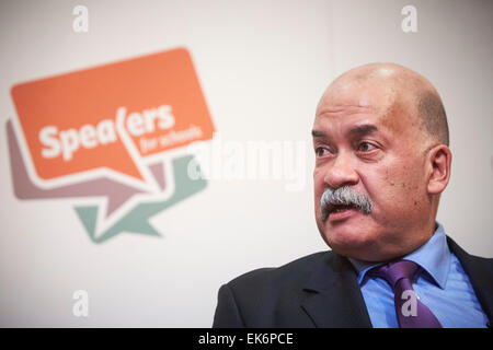 Journaliste politique de la BBC John Pienaar Banque D'Images