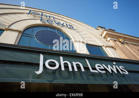 John Lewis store à l'extérieur du Trafford Centre à Manchester, UK Banque D'Images