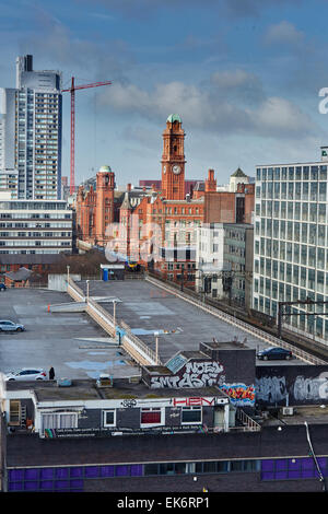 Le Palace Hotel, auparavant le refuge Refuge d'assurance bâtiment ou édifice, se dresse à l'angle d''Oxford Street et Whitwor Banque D'Images