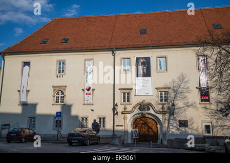 Galerie Klovicevi dvori, la Ville Haute, Zagreb, Croatie Banque D'Images