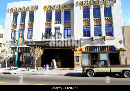 Le Roi 1927 Theatre sur Central Avenue, Albuquerque, Nouveau Mexique, USA. Banque D'Images