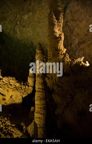 Carlsbad Caverns, Nouveau-Mexique, États-Unis Banque D'Images