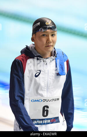 Tokyo, Japon. Apr 7, 2015. Naito Ehara Natation : championnat de natation au Japon (JAPON) Men's 2015 NATATION 400m nage libre à Tatsumi Piscine International à Tokyo, au Japon . Banque D'Images
