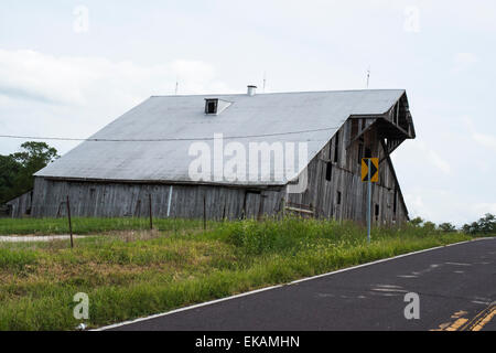 Le long du Mississippi, au sud de New Madrid Comté Banque D'Images