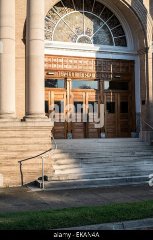 Temple juif ,Natchez Banque D'Images