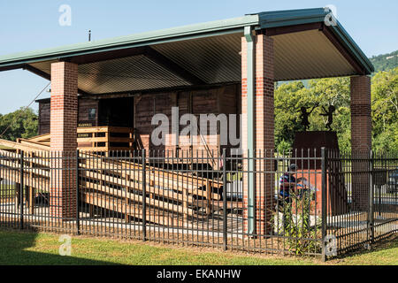 Whitwell California middle school . Accueil du projet trombone . Banque D'Images