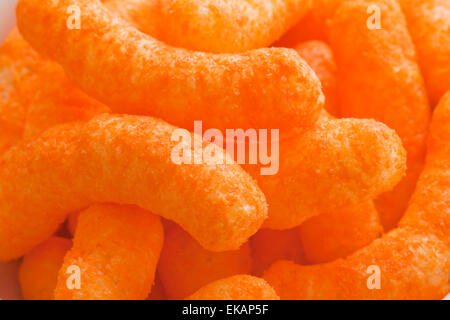 Cheetos bouffées de fromage - USA Banque D'Images