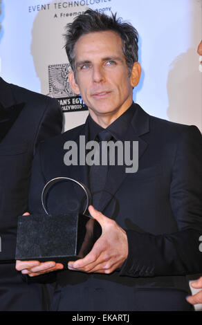 Los Angeles, CA - le 15 novembre 2012 : Ben Stiller à la 26e Cérémonie des récompenses annuelles de l'American Cinematheque honorer au Beverly Hilton Hotel. Banque D'Images