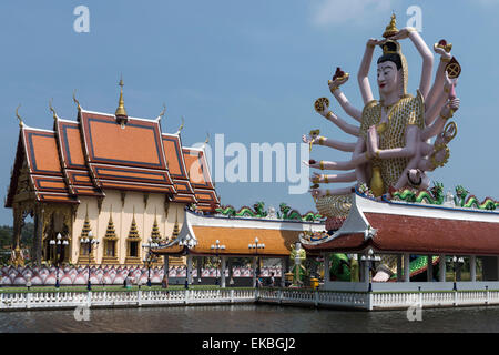 Choeng Mon Temple, Koh Samui, Thaïlande, Asie du Sud-Est, Asie Banque D'Images