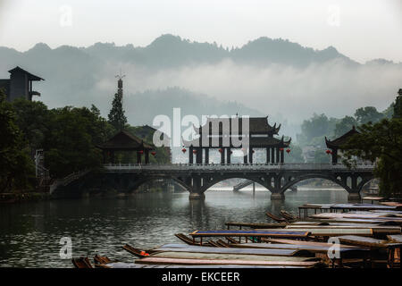 Feng Huang, Hunan, Chine Banque D'Images