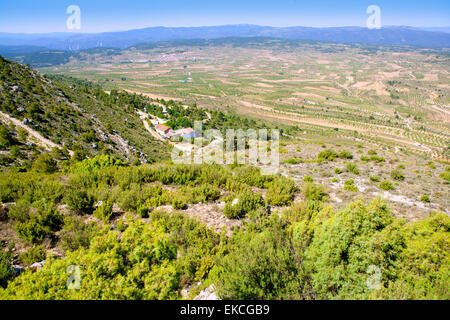 Aras de los Olmos valley à Valence Espagne Banque D'Images