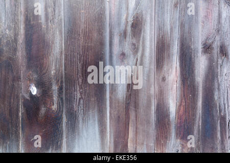 Vieux et survécu à des planches de bois. Banque D'Images