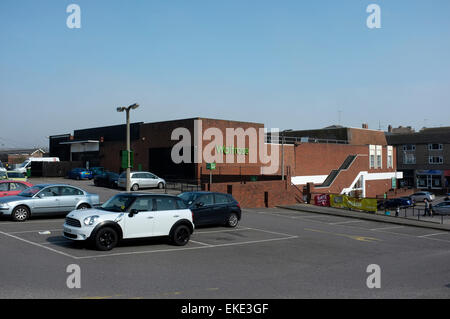 La direction générale de supermarché Waitrose à Ramsgate town East Kent uk avril 2015 Banque D'Images