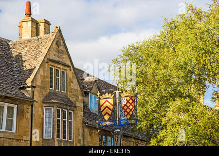 Chipping Camden dans les Cotswolds, Gloucestershire Banque D'Images