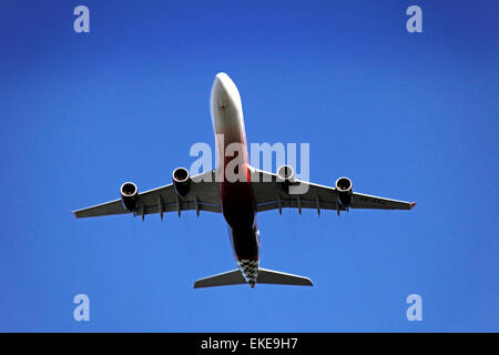 Airbus A340 Etihad quatre à long rayon d'avion multimoteur, Banque D'Images