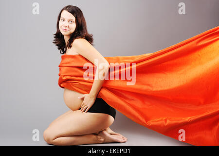 Femme enceinte Banque D'Images