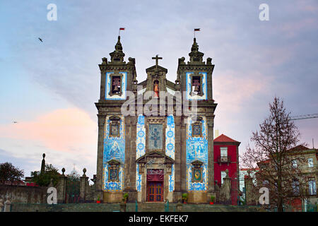 Eglise de Saint Ildefonse (Igreja de Santo Ildefonso) , Porto, Portugal Banque D'Images