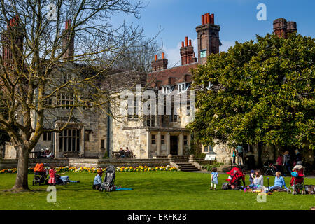 Les Jardins Southover Grange, Lewes, East Sussex, UK Banque D'Images