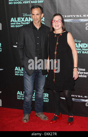 Judith Viorst et Alexander Viorst à la première mondiale « Alexander ...
