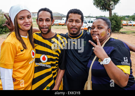 Johannesburg Afrique du Sud,African Nasrec,FNB Soccer City Stadium,The Calabash,Black Blacks Africains minorité ethnique,adultes homme hommes, Banque D'Images