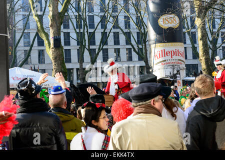 Carnival Lundi, Düsseldorf Banque D'Images