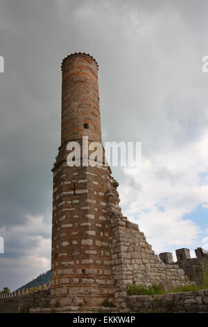 La Mosquée rouge, un château en ruines mosquée à Berat (site du patrimoine mondial de l'UNESCO), de l'Albanie Banque D'Images