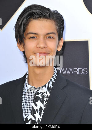 Los Angeles, Californie, USA. Apr 11, 2015. Xolo Mariduena participant à la 2015 TV Land Awards tenue au Saban Theatre de Los Angeles, Californie le 11 avril 2015. 2015 : Crédit D. Long/Globe Photos/ZUMA/Alamy Fil Live News Banque D'Images