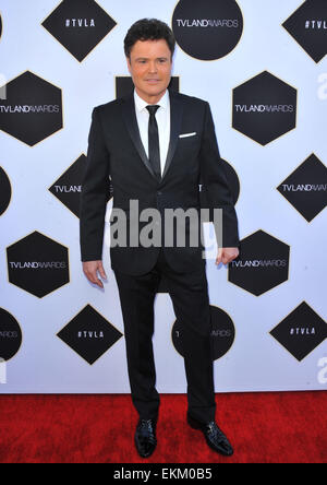 Los Angeles, Californie, USA. Apr 11, 2015. Donny Osmond participant à la 2015 TV Land Awards tenue au Saban Theatre de Los Angeles, Californie le 11 avril 2015. 2015 : Crédit D. Long/Globe Photos/ZUMA/Alamy Fil Live News Banque D'Images