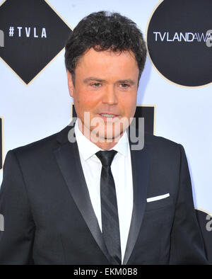 Los Angeles, Californie, USA. Apr 11, 2015. Donny Osmond participant à la 2015 TV Land Awards tenue au Saban Theatre de Los Angeles, Californie le 11 avril 2015. 2015 : Crédit D. Long/Globe Photos/ZUMA/Alamy Fil Live News Banque D'Images