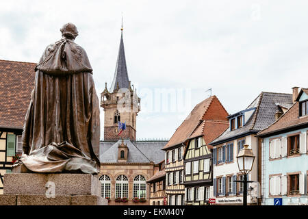 Obernai, Alsace, France Banque D'Images