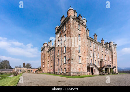 Château de Drumlanrig & jardins près de Thornhill en Dumfries et Galloway Ecosse Banque D'Images