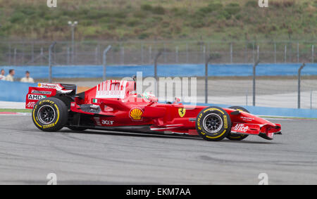 ISTANBUL Turquie 26 octobre 2014 F1 Location F1 Clienti au cours de Ferrari Racing Days Circuit d'Istanbul Park Banque D'Images