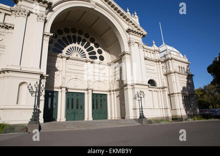 Le Palais royal des expositions dans la région de Carlton Gardens, Melbourne, Australie Banque D'Images